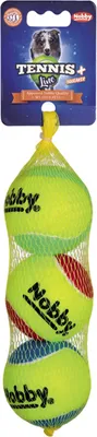 Produktbild von Nobby Tennis ball with squeeker, Hund, Kugellager, Mehrfarbig, 6,5 cm