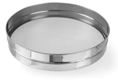 Obrázok produktu pre Cukrárske sito na preosievanie práškového cukru, priemer 407 mm, oceľ - Hendi 637821