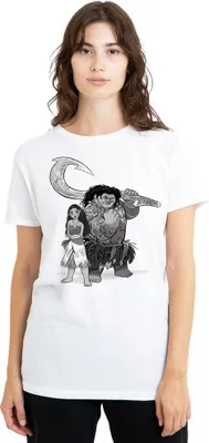 Obrázok produktu pre Moana - Tričko pre ženy TV25129 (M) (Biela)