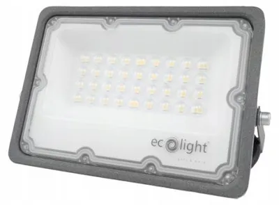 Image de Projecteur 30W 3000lm 6500K IP65 Ecolight EC20484