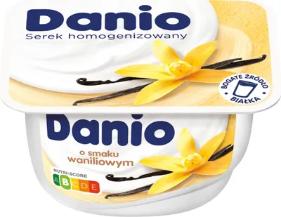 Obrázok produktu pre Danio Vanilkový smotanový syr 130 g