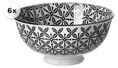 Produktbild von Dessertschale 12cm 6er Set Takeo Leaves