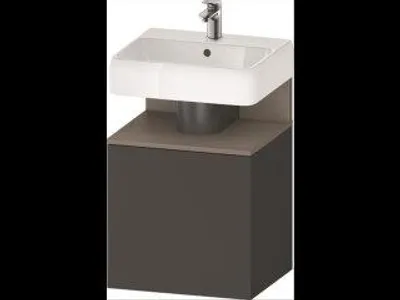 Produktbild von DURAVIT QA4077R43490000 QAT WTU WH Eck 490x420x645 Gt Mt. H