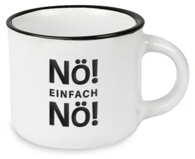 Obrázok produktu pre Vintage šálky na espresso – Nie!