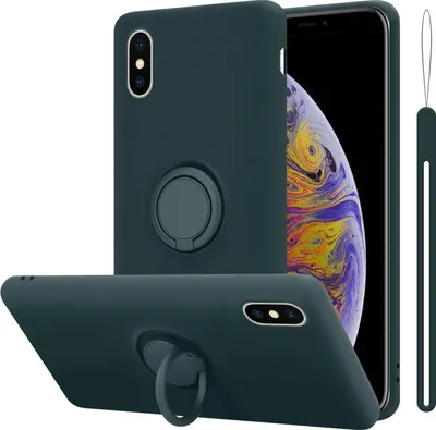 Immagine prodotto di Cadorabo custodia per Apple iPhone XS MAX custodia protettiva in verde custodia per cellulare TPU custodia cover