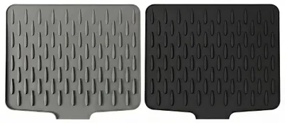 Productafbeelding van Afdruipmat - Siliconenmat voor spoelbak en aanrechtblad - 2 stuks