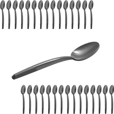 Produktbild von Mehrweg Teelöffel 30er Set – wiederverwendbares Kunststoffbesteck, stabil, spülmaschinenfest und 100 % recycelbar, ideal als Partygeschirr