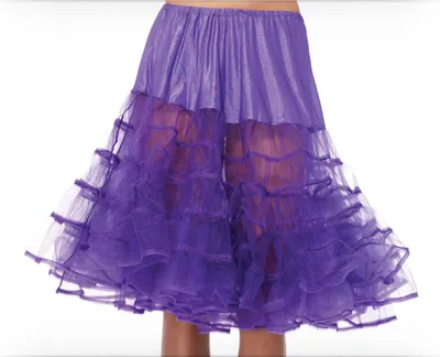 Produktbild von Petticoat knielang violett