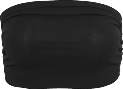 Produktbild von Build Your Brand Bandeau ärmelloses T-shirt Schwarz XL Frau Schwarz XL