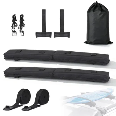 Image de Porte-skis universel pour voiture avec barres de toit