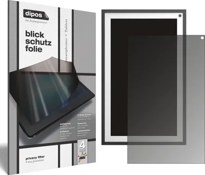 Produktbild von Blickschutzfolie für Amazon Echo Show 15 (2021) matt Schutzfolie Folie Display Schutz dipos