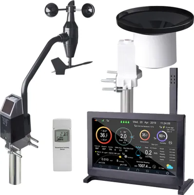 Produktbild von froggit HP2000 Single Sensor Edition (HP2000 Display + DP40 + DP80 + DP300) Wi-Fi Internet Funk Wetterstation