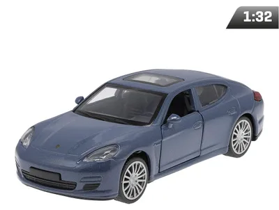 Image de Modèle réduit 1:32, MSZ, Porsche Panamera S, couleur bleu