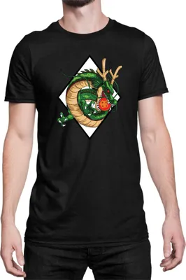 Produktbild von Herren T-Shirt Dragon Anime Manga Ball Z Shenron 01, Man L / Schwarz