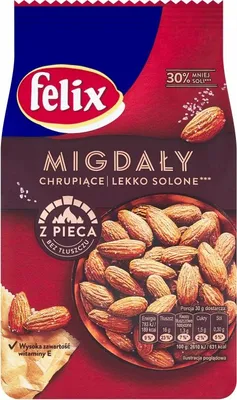 Obrázok produktu pre Felix pražené mandle so soľou, 180 g
