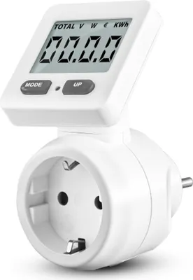 Produktbild von ELEKTROBOCK EMF-2 Stromzähler, drehbares Display, bis 3680 Watt, mit Kindersicherung