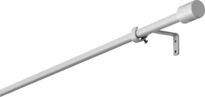 Produktbild von Gardinenstangen Set ausziehbar weiß 100-200 cm Ø 13/16 mm