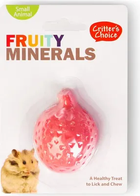 Immagine prodotto di HappyPet Minerali di frutta 30g - Cubo di fragola e lime happypet