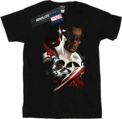 Produktbild von Marvel - T-Shirt für Herren BI43365 (XL) (Schwarz)