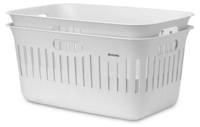 Produktbild von Brabantia Collect-It, 40 l, Rechteckig, Recycelbarer Kunststoff, Weiß, Belgien, 587 mm