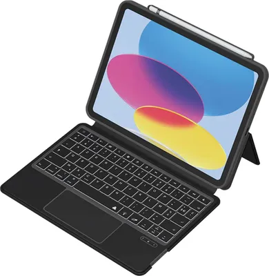 Obrázok produktu pre MW, puzdro pre iPad 10,9" 2022 Quick Note s AZERTY Bluetooth klávesnicou, čierne