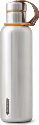 Produktbild von 750 ml Thermoflasche, orange / Schwarz+Blum