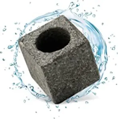 Produktbild von LoWell® Sauna Aufguss Stein - Sauna Zubehör für den idealen Sauna Aufguss mit Mentholkristallen - Verdampfer Stein für ätherische Öle - Einzelkammer