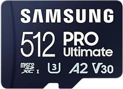 Produktbild von Samsung MB-SY512SB/WW, 512 GB, SDXC, UHS-I, 200 MB/s, 130 MB/s, Class 3 (U3)