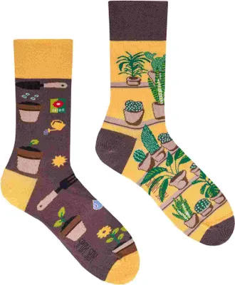 Immagine prodotto di 1 confezione di calzini spaiati unisex - Giardinaggio
