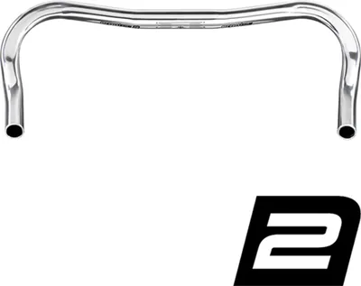 Produktbild von Bügel Fixie Horn Bar , 12°, Ø = 25,4mm, Aluminium, Humpert, 16025101