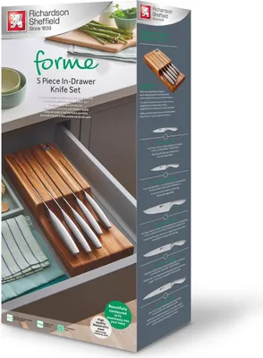 Zdjęcie produktu dla Richardson Sheffield 5-częściowy blok na noże FORME