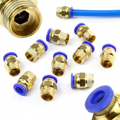 Obrázek produktu pro Sada závitových spojek na vzduchovou hadici 1/4" 8 mm 10 ks 40428
