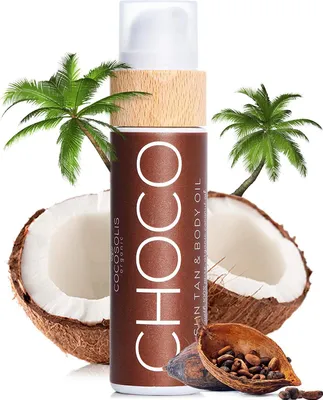 Zdjęcie produktu dla Cocosolis Choco Suntan amp Body Oil 110 ml Organic Tan