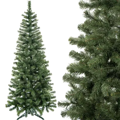 Obrázok produktu pre SPRINGOS Vianočný stromček Jedľa 120 cm Umelý prírodný vianočný stromček vrátane stojana