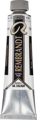 Produktbild von ROYAL TALENS REMBRANDT Ölfarbe 40 ml transparentweiß