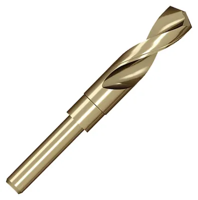 Zdjęcie produktu dla Wiertło metalowe HSS-Co, precyzyjnie szlifowane, spiralne, o średnicy 19 mm, z okrągłą nasadą, zgodne z normą DIN 338