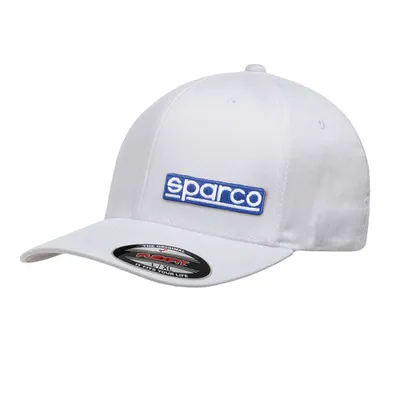 Produktbild von Kappe Sparco FLEXFIT Weiß S/M