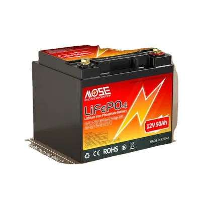 Obrázek produktu pro Akumulátor LiFePO4, 12V 50Ah, 24V 60Ah, 12V 100Ah , 12V 50Ah
