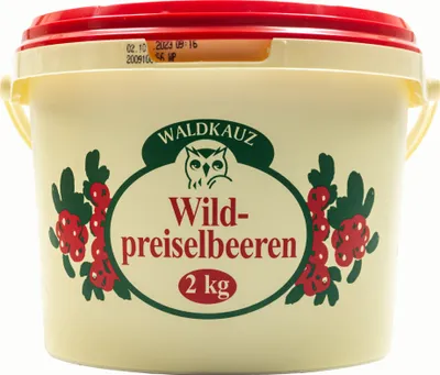 Produktbild von Food-United Wild-Preiselbeeren 2000g köstlich herb fruchtig würzig süß