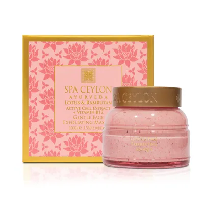 Produktbild von Lotus- und Rambutan-Peelingmaske, angereichert mit Vitamin B12 (LOTUS und RAMBUTAN)