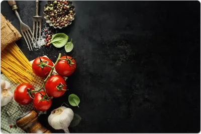 Produktbild von Küchenmatte 140x210 cm Vinylmatte Bodenmatte Dekoration - Italienisches Essen