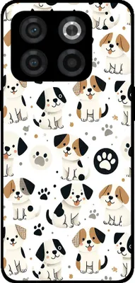 Produktbild von Smartphonica Telefon Fall geeignet für OnePlus 10T mit Hund drucken - TPU zurück Abdeckung Fall Hund Design