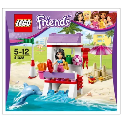 Immagine prodotto di LEGO Friends La missione di Emma sulla spiaggia 41028