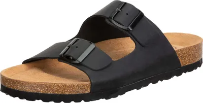 Produktbild von Lico ALVARO Pantoletten in Übergrößen Schwarz [D2C]560308 große Herrenschuhe