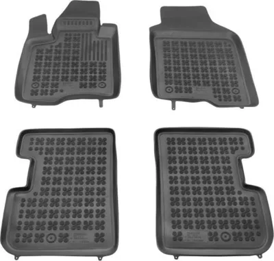Produktbild von REZAW PLAST Fußmatten Set Gummi für FIAT Panda Schrägheck (312, 319) Vorne+Hinten