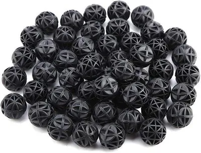 Productafbeelding van Famanu Biofilterballen, 50 stuks - Filtermateriaal voor aquaria en vijvers (36 mm)