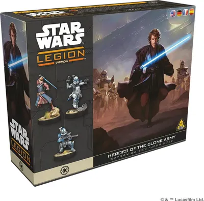 Produktbild von Star Wars Legion – Erweiterung „Helden der Klonarmee“