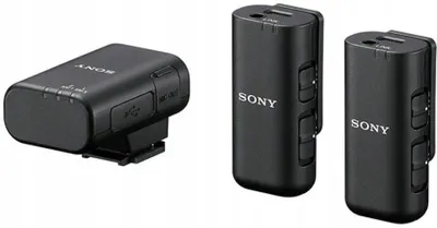 Produktbild von Sony ECM-W3, Digitales Kameramikrofon, 24 Bit, 48 kHz, Verkabelt & Kabellos, Bluetooth/3.5 mm, 150 m