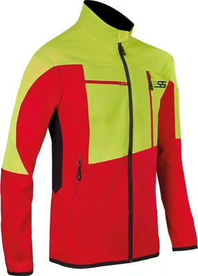 Produktbild von PSS Funktionsjacke X-treme Breeze Rot/Gelb Größe 50/52
