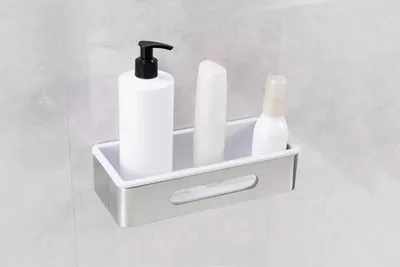 Produktbild von REIKA Duschkorb rechteckig 25 cm edelstahl